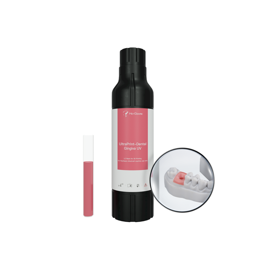 HeyGears UltraPrint - Dental Gingiva UV Pink 500g