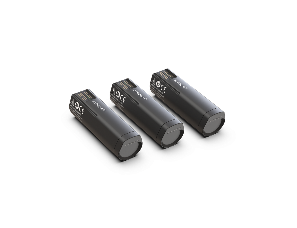 3shape TRIOS 5/6 Battery 3-Pack
